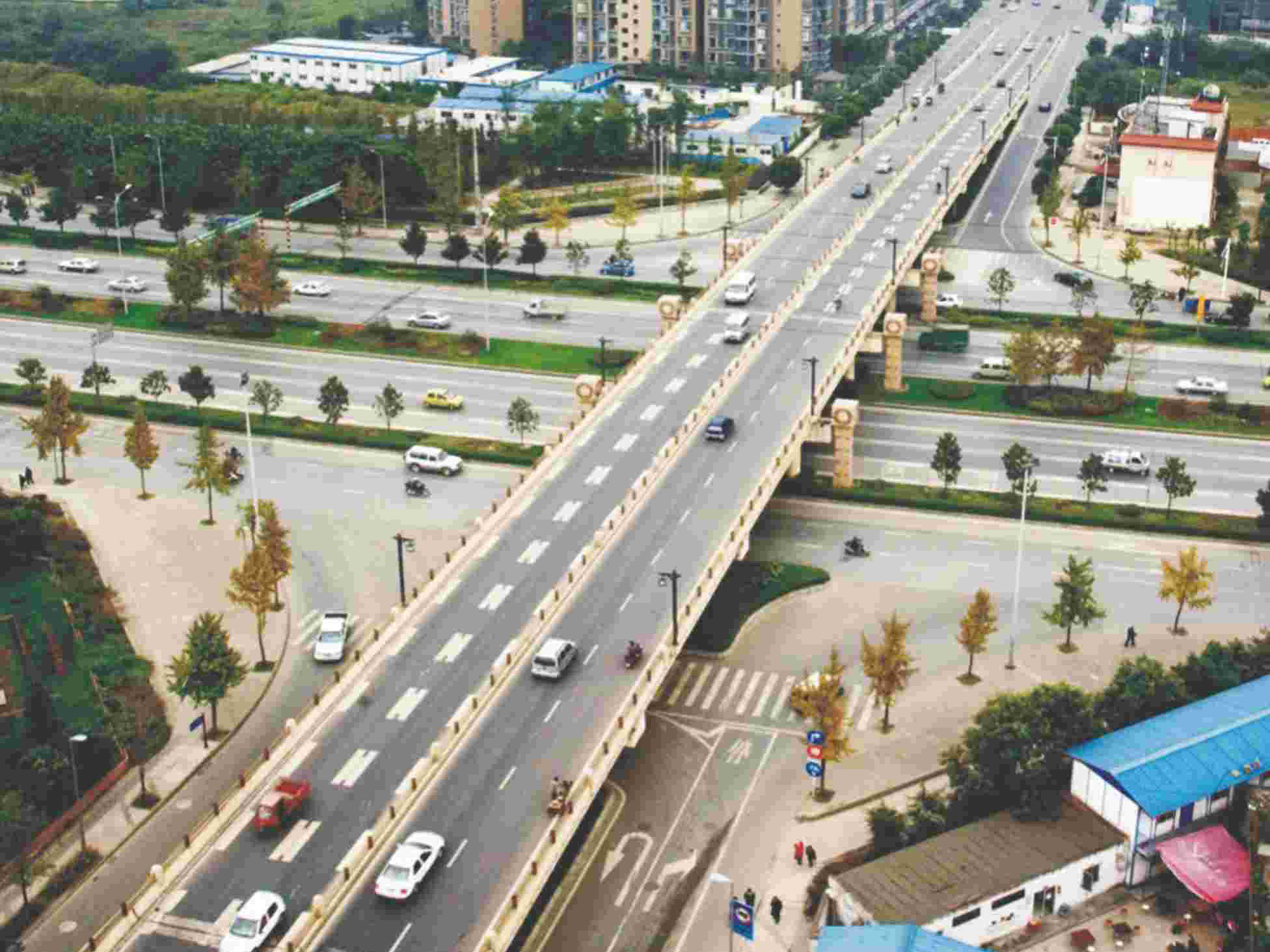 成都機(jī)場(chǎng)路東延線跨錦江大橋