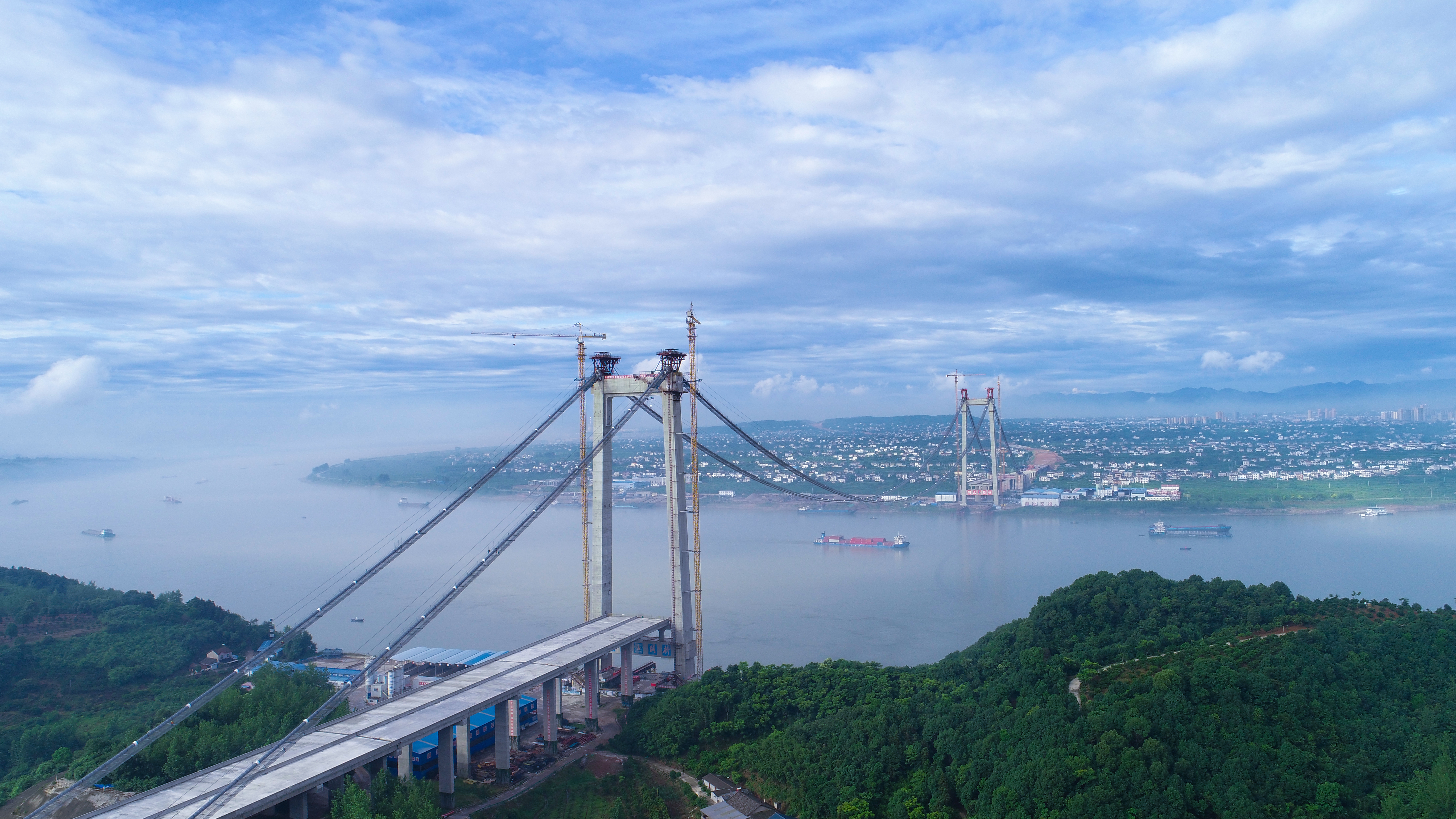 湖北白洋長江公路大橋